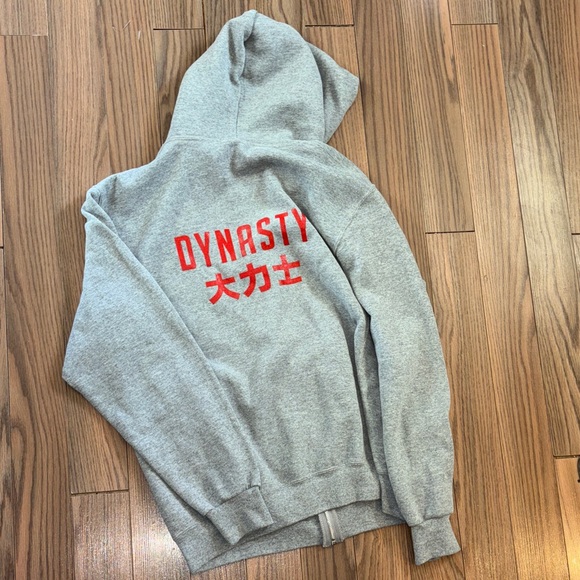 Russell Gray Hoodie with Dynasty Graphic - Picture 5 of 5